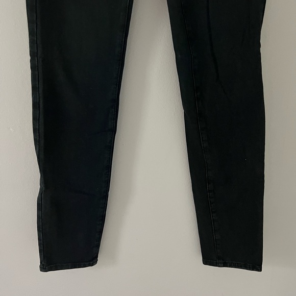 American Eagle Black Super Stretch Jeggings 6 Regular - Picture 3 of 11